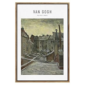 SIGNWIN Framed Canvas Wall Art Famous Paintings Canvas...