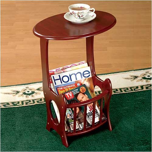 Amazon.com: Victorian Tradition Wooden Magazine Table Rack : Home & Kitchen