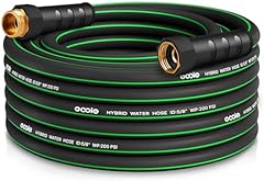 EOOIO 25FT Heavy Duty Hybrid Garden Hose