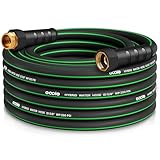 Heavy Duty Garden Hose 35ft, NON-EXPANDABLE Flexible Water Hose, Kink Resistant...
