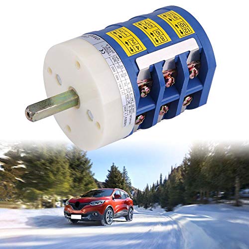 Image of KIMISS Forward Reversing Switch, 220V /380V 40A Tire Changer Machine Motor Forward Reverse Switch Turn Table Pedal Switch