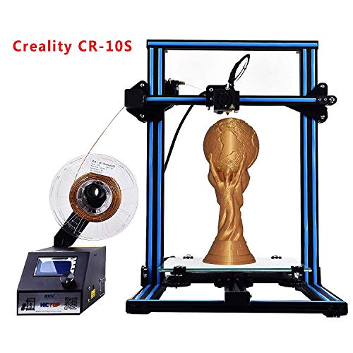 HICTOP Moniteur de filament de l'imprimante 3D CR-10S Prusa I3 Upgrade Tiges de vis de l'axe Z double