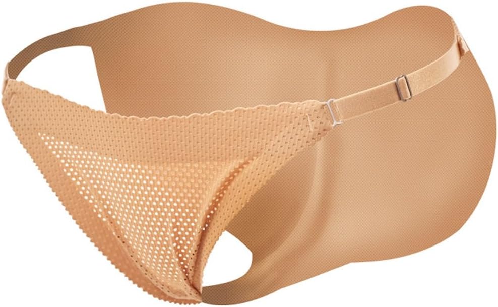 Women Sponge Padded Fake Ass Panties Hip Butt Lifter Underwear Booty Push Up G-string Seamless BIkini