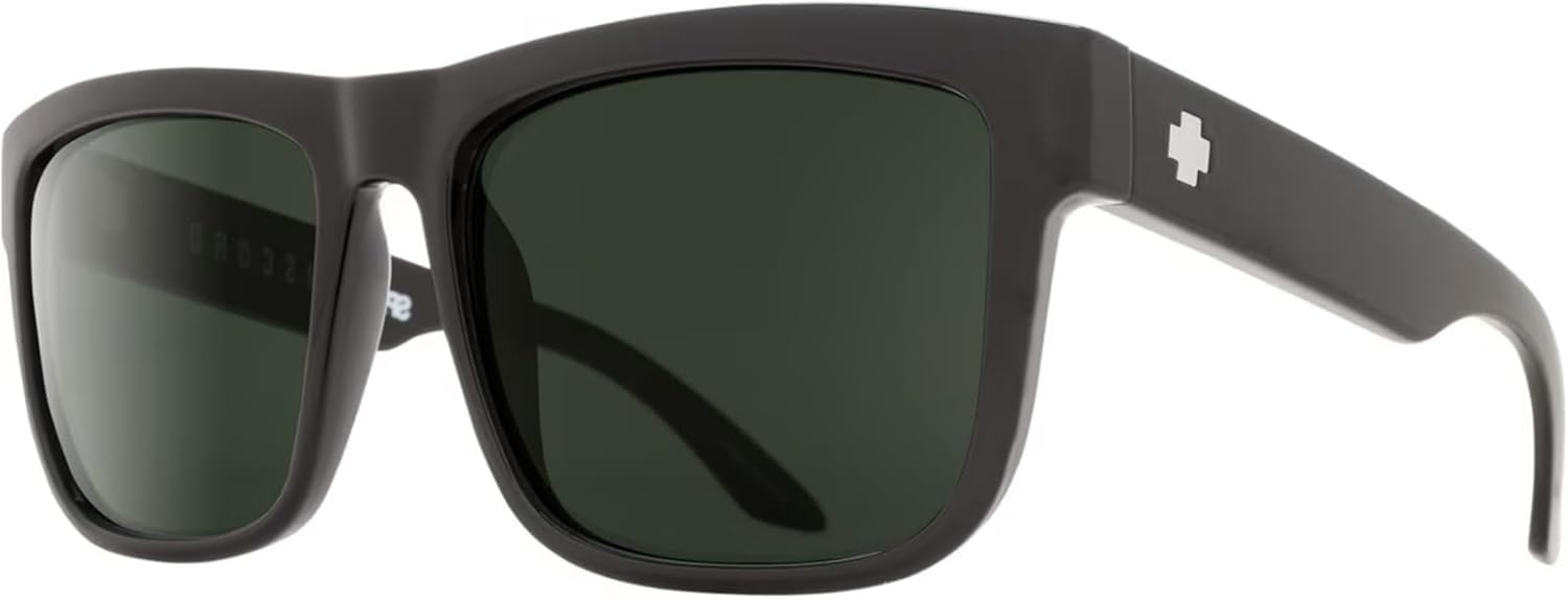 Spy Discord Rectangular Sunglasses for Men + BUNDLE with ACCESSORY EYEWEAR KIT