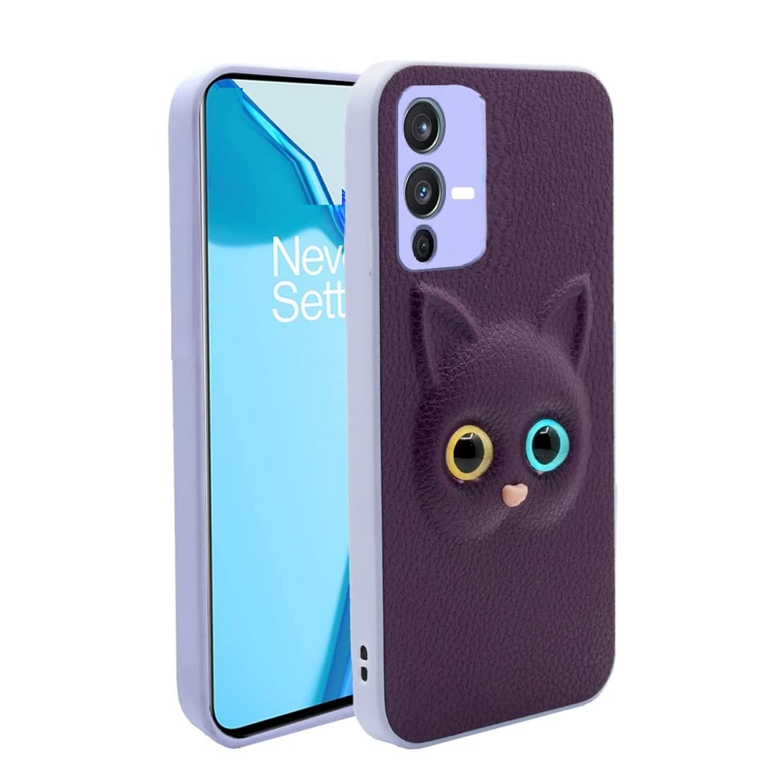 Fastship Colour Eye Cat Soft Case Back Cover for Vivo V23 5G | Faux Leather Finish 3D Pattern Cat Eyes Case Back Cover Case for Vivo V2130 / Vivo V23-5G - Black (B0BSX3MF8Q) Amazon Price History, Amazon Price Tracker