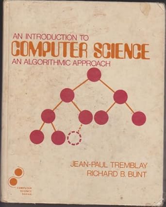 An Introduction to computer science: An algorithmic approach (McGraw ...