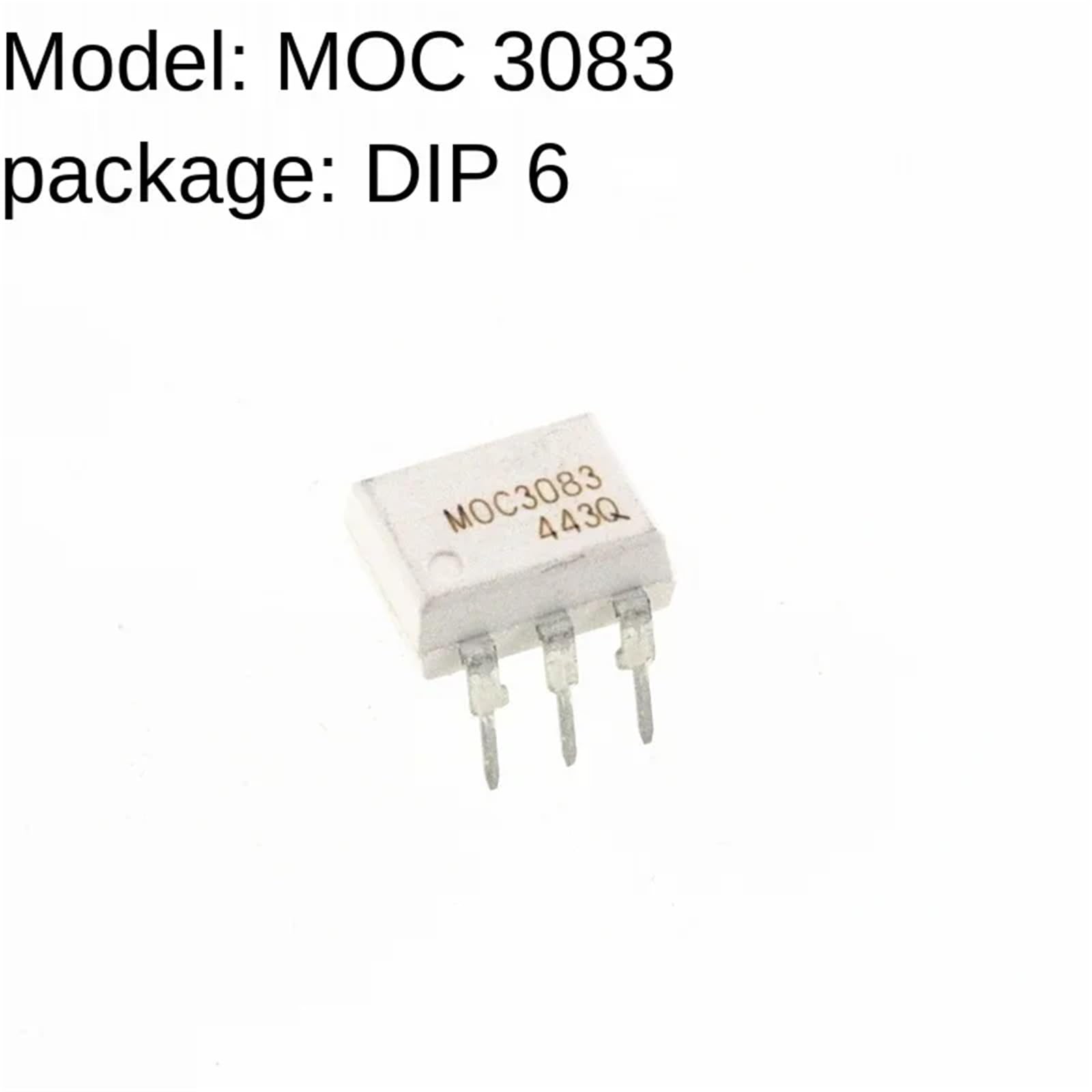 Optocoupleur IC MOC3052 MOC3061 MOC3062 MOC3063 MOC3081 MOC3083 DIP6, 5 pièces(5PCS MOC3083)
