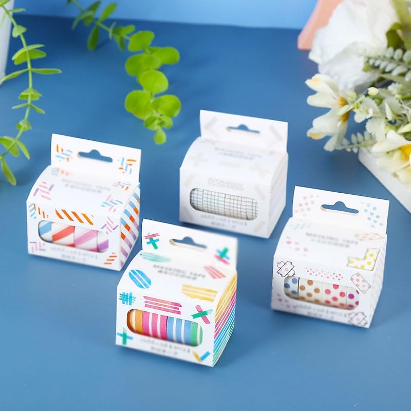 Washi Masking Tape Set Paper Tapes DIY Scrapbooking Sticker