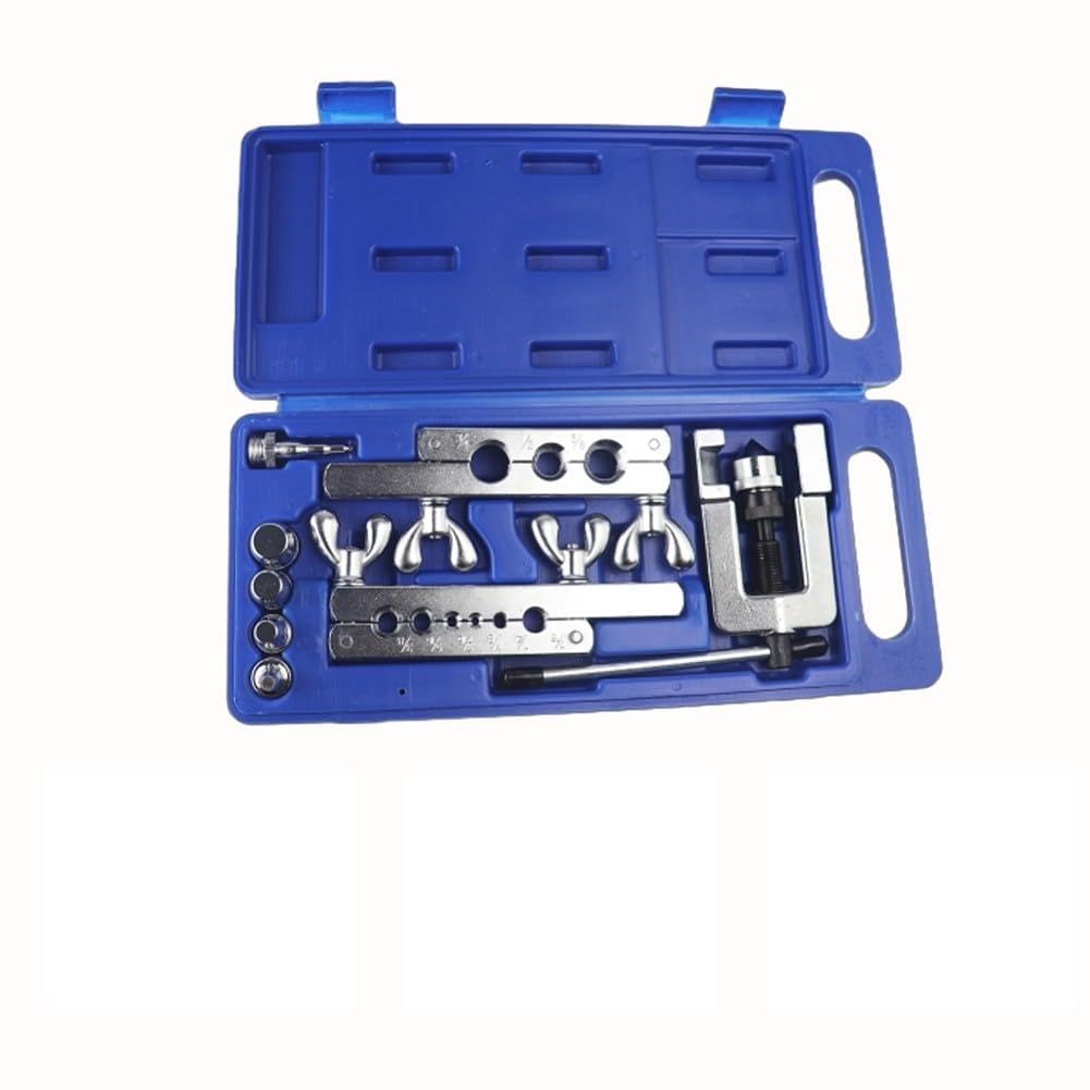 Refrigeration Bördelwerkzeug Kit Rohr Expander Set Chrom-Vanadium-Stahl für Kupferrohr Klimaanlage Reparaturarbeiten