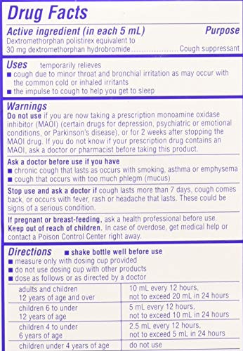Delsym Children's 12 Hr Cough Relief Liquid, Orange, 5oz