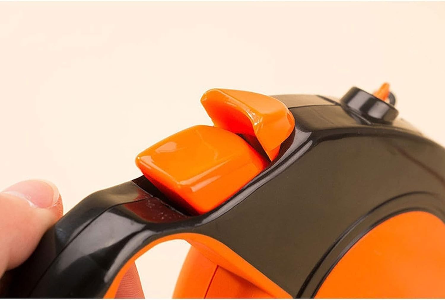 ARTSZY Smycze dla psów 3/5/8M automatyczne chowane odblaskowe szelki dla psa lina do mocowania psy koty chodzące smycze dla małych średnich psów (Size : Orange)