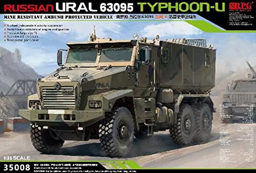 Maquette RPG 1/35 Russie Typhoon URAL-63095 blindé 6x6 plastique 35008