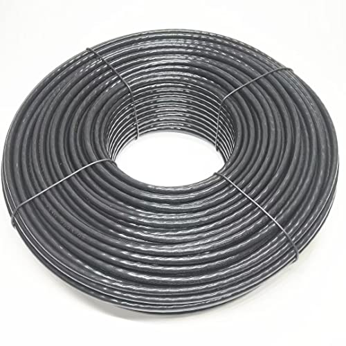 屋外用LANケーブル 100m Cat5e【未使用】 Amazon.co.jp: 関西通信電線 屋外用LANケーブル Cat5e 100m巻 黒