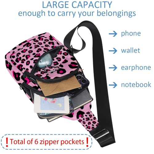 Mochila cruzada para mujer impermeable con compartimentos de viaje 6
