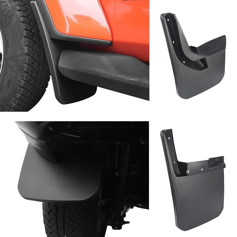 Dla Jeep dla Wrangler JL 2018 2019 2020 2021 Sahara Sport Sport Samochód Błotniki Przednie Tylne Ochraniacze Błotniki Błotniki