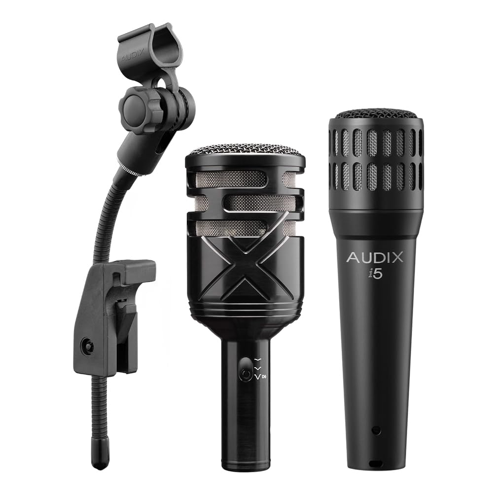 AUDIX KSCOMX Kick, Snare Combo with New D6X, I5 & DVICE