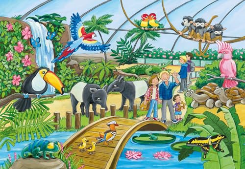 Puzzle 2 x 24 pièces : Bienvenue au zoo Ravensburger France - vue 8