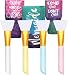 Silicon Epoxy Brushes Set for Making Epoxy Glitter Tumblers, Reusable Flexible Epoxy Application Sticks for Spreading an Even Coat of Epoxy Resin on Tumblers and Cups (Pack of 4)