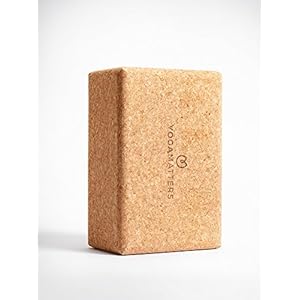 Yogamatters Large Cork Yoga Brick Block | Eco Friendly, Sustainable and Non-Toxic | Perfect for Yoga, Pilates, Training and Home Workouts