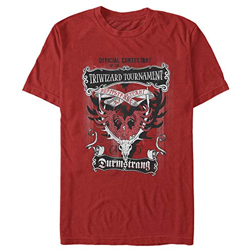 Image of Harry Potter Men's Triwizard Tournament Durmstrang T-Shirt, Red, S