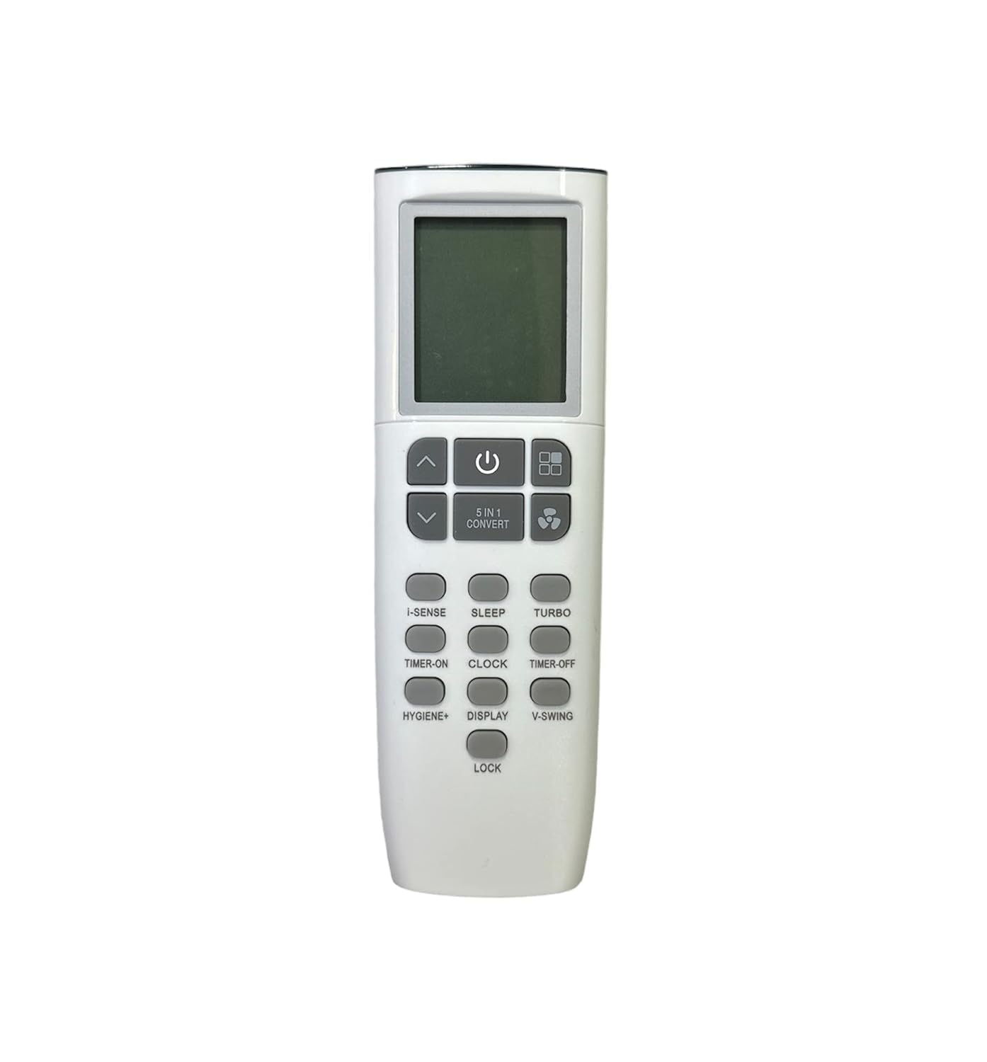 SRIVI | (2 Years Warranty) Ac Remote Compatible with Godrej Ac Remote, 5 in 1 Convert Button, I-Sense | Sleep | Turbo | Hygiene | Display | V-Swing | Lock Function