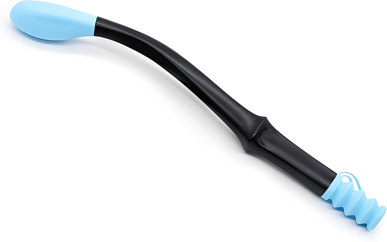 Bottom Buddy Wiping Aid – Upgraded Toilet Tissue Aids Wand for Wiping Bottom, 15.6″ Long for Elderly, Overweight, Pregnant, and Limited Mobility, Blue