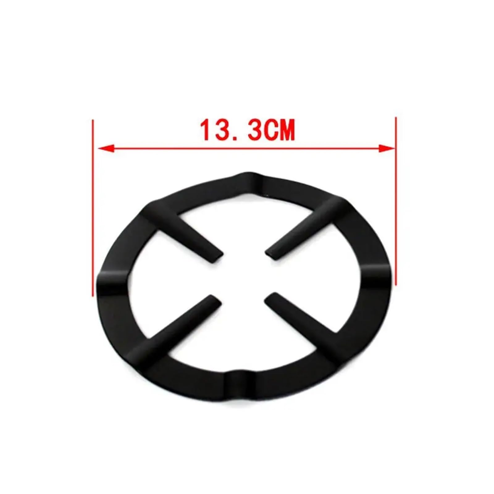 Cremagliera Per Stufe A Gas 2 pz Stufa A Gas Cremagliera Stufa Del Basamento In Acciaio Caffettiera Porta Gamma di Gas Anello di Supporto Bruciatore Griglia Piano Cottura A Gas Cremagliera Accessori D