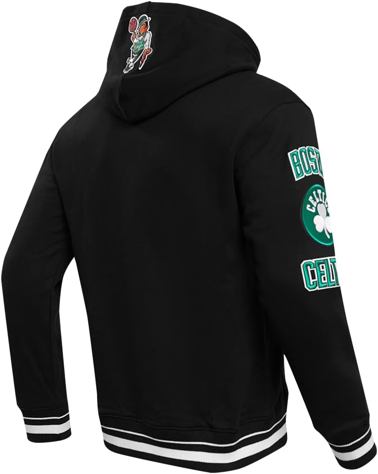 Pro Standard Mens NBA Retro Classics Pull Over Hoodie - Image 2