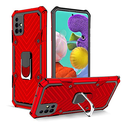 LG K31 Case | LG Aristo5 Case | Kickstand | [ Military Grade ] 15ft. SGS Anti Drop Tested Protective Case | Compatible for LG K31/LG Aristo5-Red