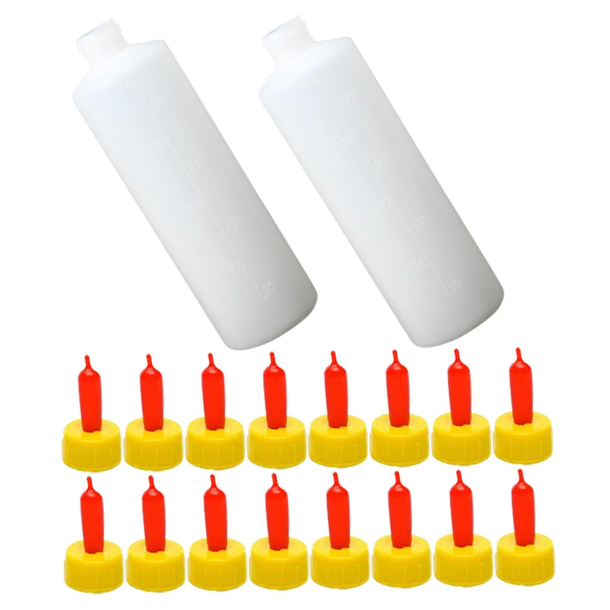 GALPADA 4 Set biberon assistenza infermieristica Neonato bottiglie neonati latte forniture per l'alimentazione degli agnelli biberon per l'alimentazione degli animali plastica