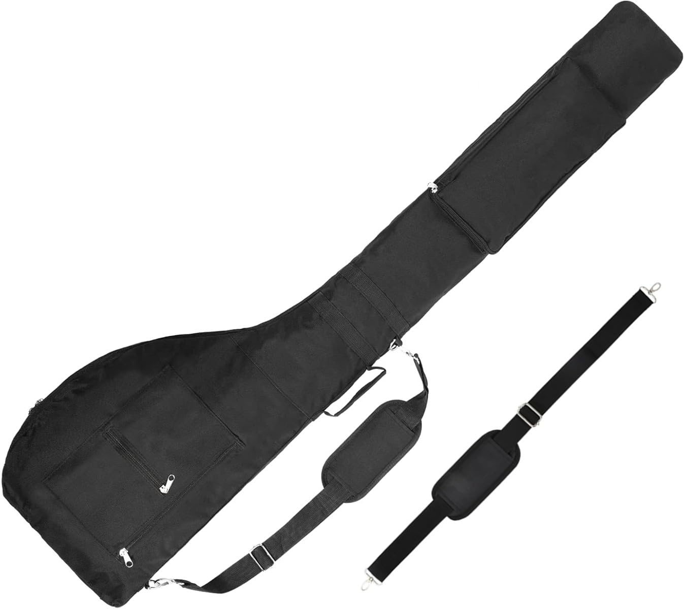 Borsa da golf portatile in nylon, leggera, per il trasporto della domenica, morbida, pieghevole, per mazze da golf, viaggi, borsa da golf impermeabile per donna, uomo