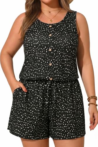 Image of Tempt Me Women Romper Swimsuit - One Piece Bathing Suit with Shorts Modest Boyleg Swim with Pockets 2025