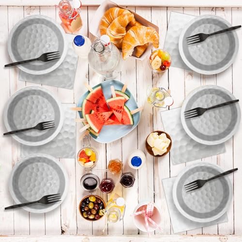Image of gisgfim 50 Pcs Golf Party Napkins Golf Birthday Disposable Paper Napkins Sport Theme Luncheon Dessert Napkin Supplies Decorations Favors for Baby Shower Kids Party