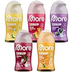MORE NUTRITION – MORE Zerup, mixed 5er Bundle, 5 x 65 ml, für bis zu 40 l Fer