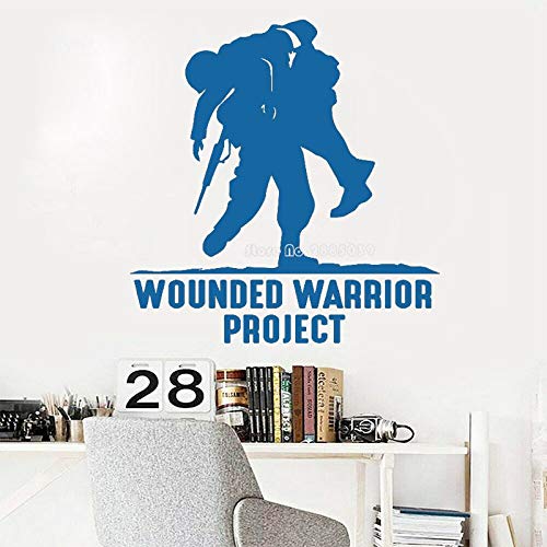 Gadgets Wrap Vinyl Wounded Warrior Project Wall Decal Window Sticker Wall Décor, Ag20-Drp-1301