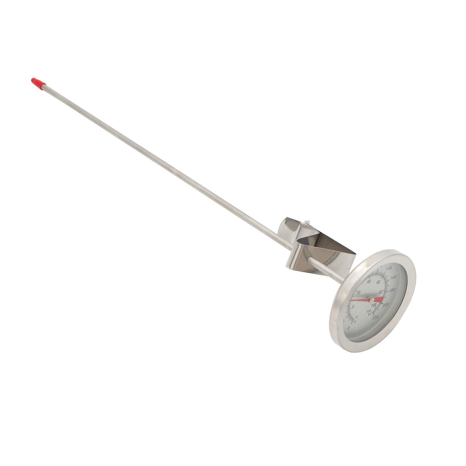 review CRBrewBeer Homebrew Kettle Clip On Thermometer,Dial Thermometer,12