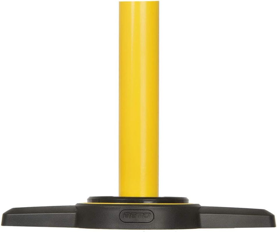 BETO Unisex's Floor Pump, Yellow
