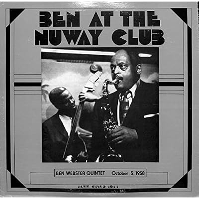 Ben Webster At The Nuway Club, October 5th, 1958 - J.G. 1011 - Vinyl LP