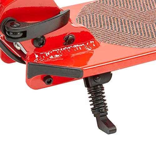 Close-up of Oxelo Scooter kickstand and deck