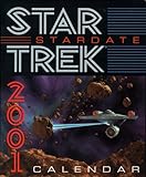  Star Trek Stardate Desk Calendar 2001