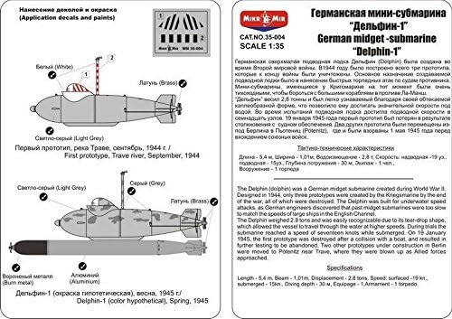 Miniatura 6 de German Midget Submarine 'Delphin-1' 135 35-004