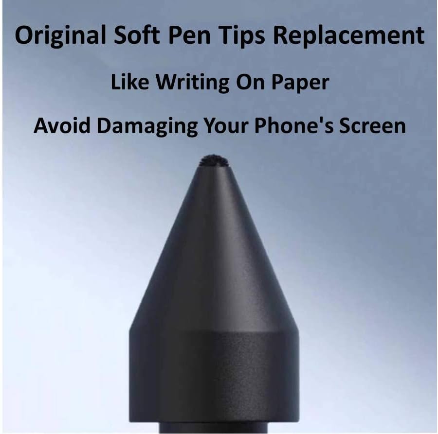 Miniatura 3 de 5 puntas suaves compatibles con Galaxy Note 9 S Pen Nips de repuesto de puntas suaves 0.028 in sensor de presión 4096 Galaxy Note 9 puntas (Nota 9