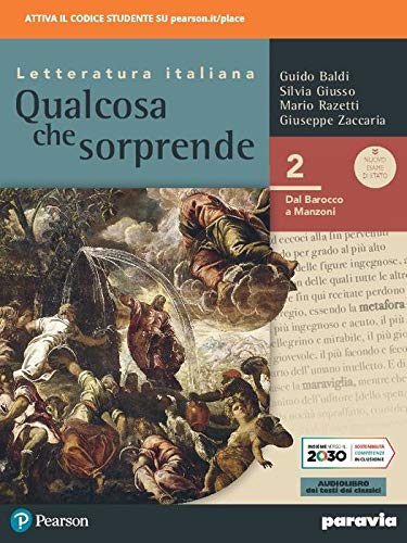 9788839538376 Qualcosa che sorprende. Dal barocco a Manzoni. Per le Scuole superiori. Con e-book. Con espansione online (Vol. 2)