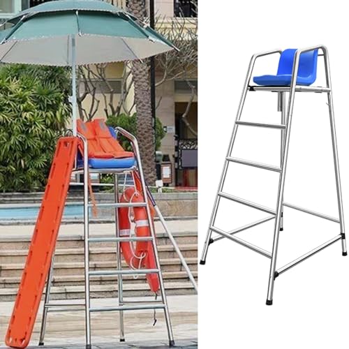 Silla Salvavidas para Piscina de Acero Inoxidable 1.8m