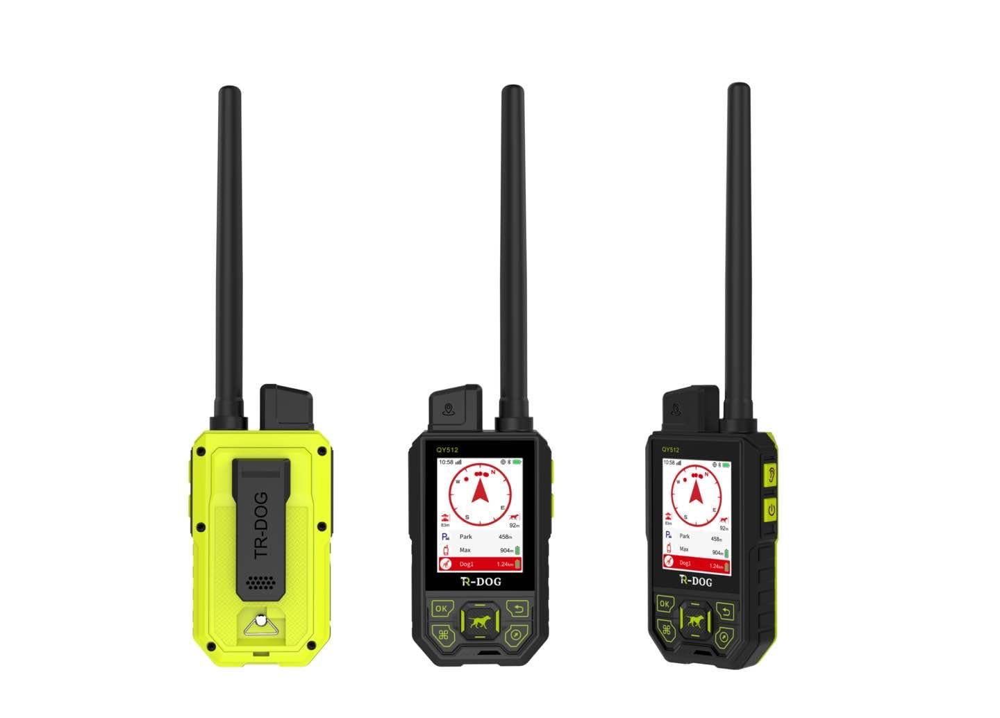 IOCUS Polaris con Collar Dok, Rastreador GPS para Perros de Caza, Alcance 20 km, 4G y Radio, IPX7, Batería 3500 mAh, 55 Horas de Uso Continuo, Baliza LED, Valla Virtual, Escucha en Vivo