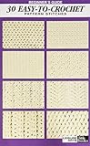 Beginner's Guide 30 Easy-To-Crochet Pattern Stitches  (Leisure Arts #75071)