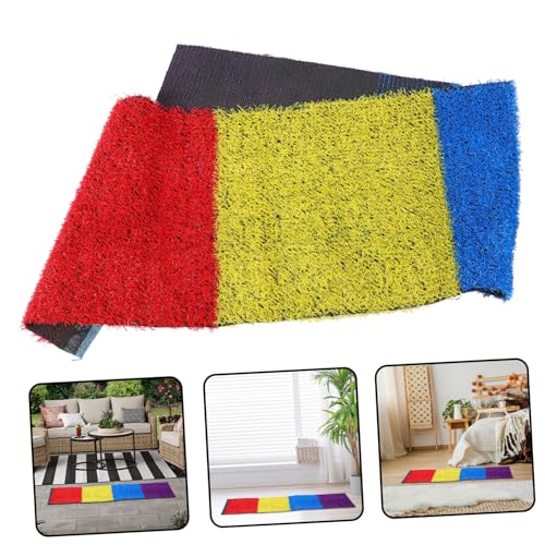 Tapis de sol pour l'école amortissant en gazon synthétique imité