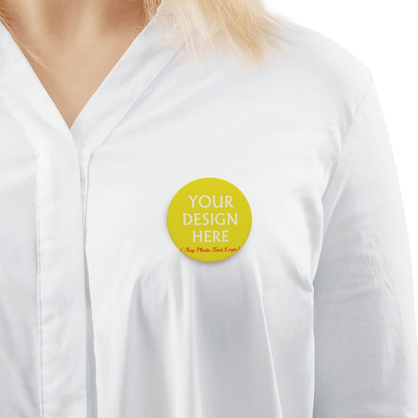 Alfileres personalizados Diseñe sus propios alfileres de solapa Alfileres personalizados con su propia imagen Logotipo de texto Regalos de recuerdo