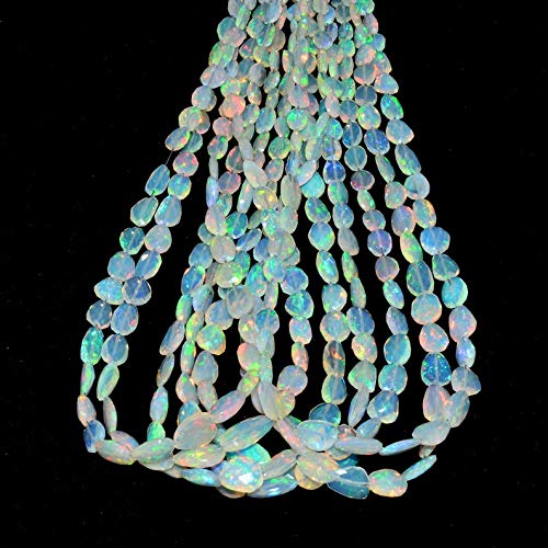 Opale de Welo éthiopienne AAA+ perles facettées de haute qualité pour bijoux de luxe