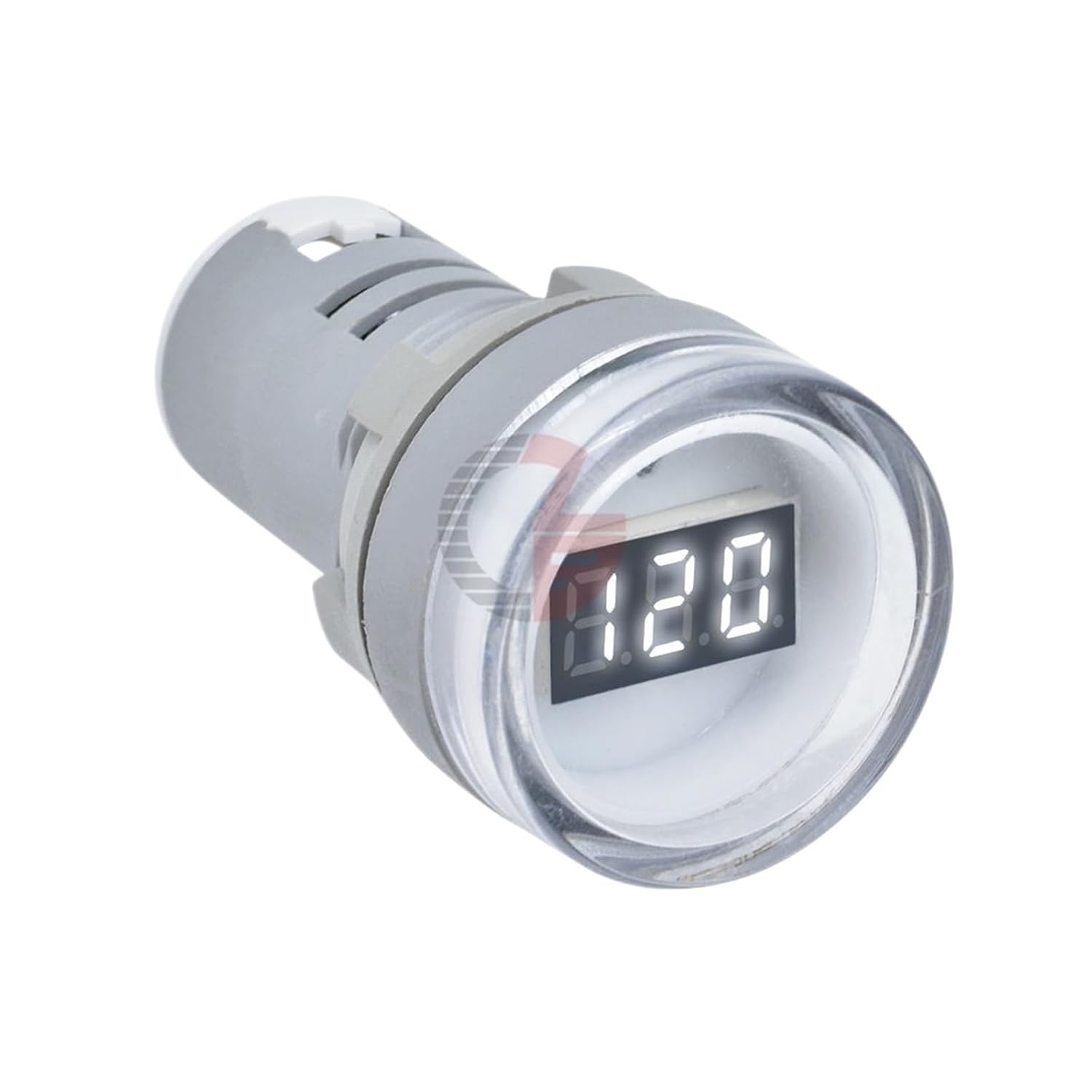 110V 220V AC Digital Voltmeter Ammeter 50-500V 0-100A Square Round Voltage Current Meter Car Volt Tester Test Gauge Amp(Square Blue)